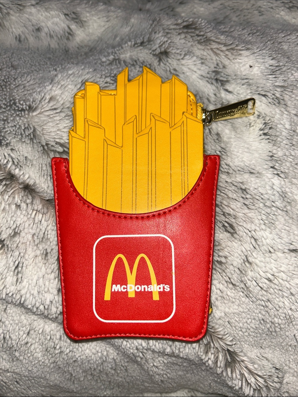 Loungefly McDonald's Red and Yellow French Fry Coin Purse